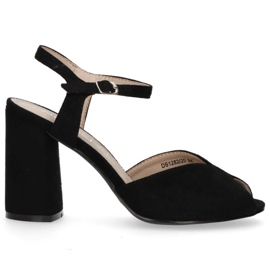 Filippo DS1282 / 20 Bk Svarta sandaler