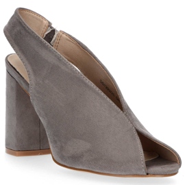 Filippo DS1292 / 20 Gr grå sandaler