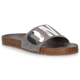 Filippo DK1374 / 20 Gr grå tofflor