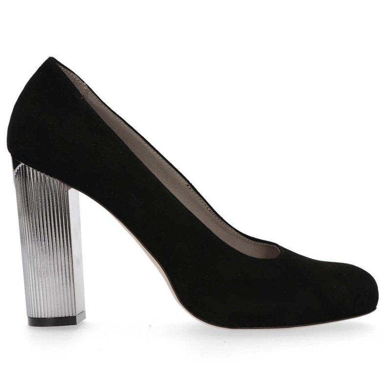 Filippo 1440 Black Mocka Pumps svart