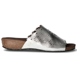 Skinntofflor Filippo DK1270 / 20 Si silver