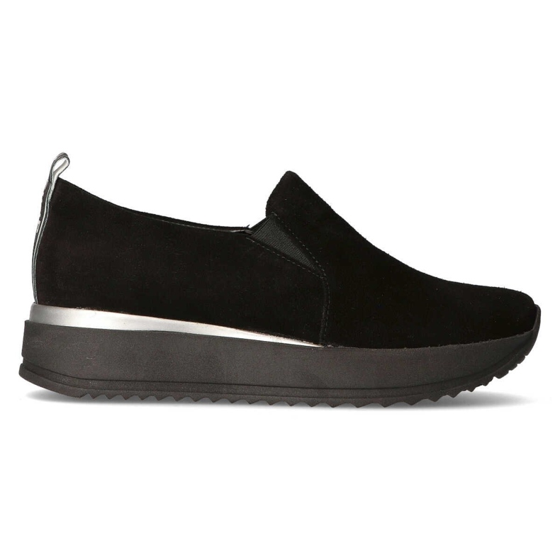 Läder Sneakers Filippo 966 svart