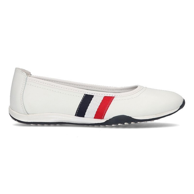 Läderskor Filippo DP2063 / 21 Wh vita