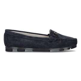 Läder loafers Filippo DP1202 / 21 Nv marinblå