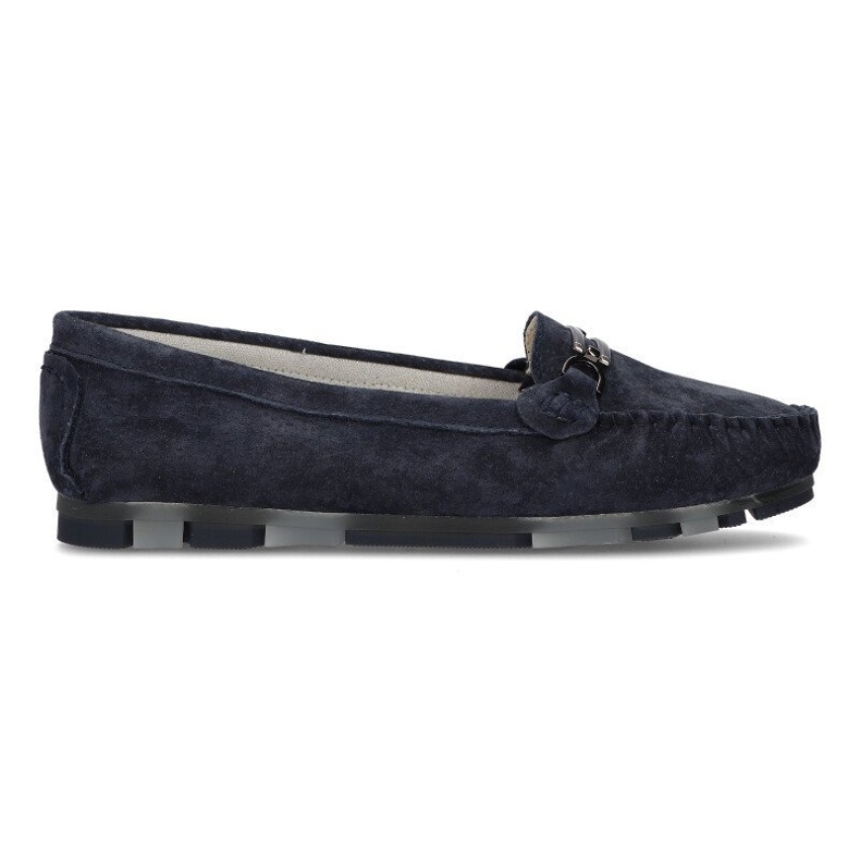 Läder loafers Filippo DP1202 / 21 Nv marinblå