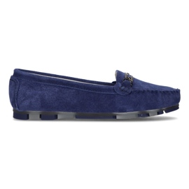 Läder loafers Filippo DP1202 / 21 Bl blå