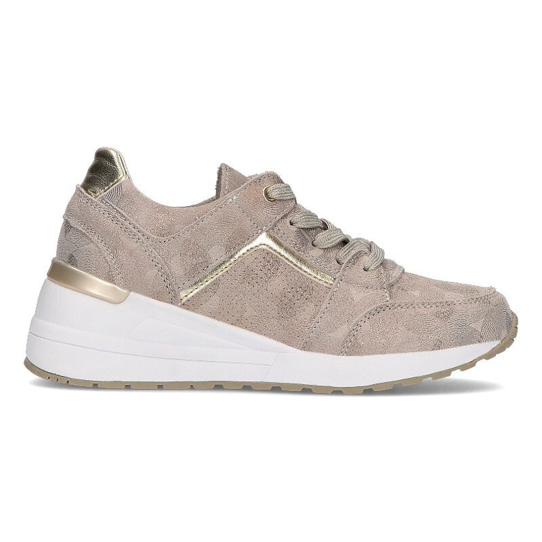 Lädersneakers Filippo DP2003 / 21 Go guld gyllene