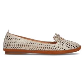 Genombrutna läderherrar Filippo DP2034 / 21 Go golden gyllene