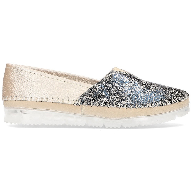 Läderskor Filippo DP2147 / 21 Be beige mångfärgad