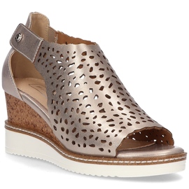 Sandaler på kilen Filippo DS2074 / 21 Go golden gyllene