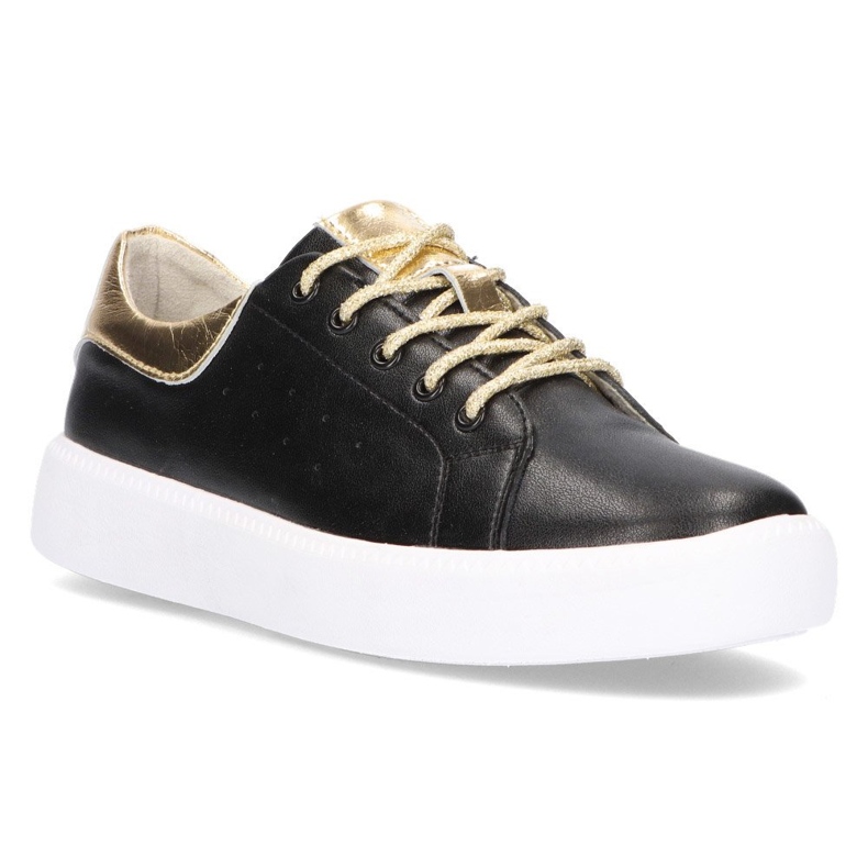 Läderskor Filippo DP2157 / 21 Bk svarta