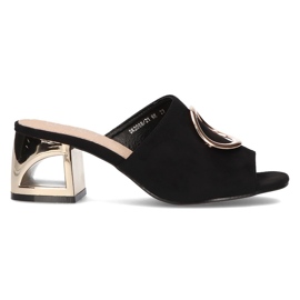 Filippo DK2088 / 21 Bk svarta tofflor