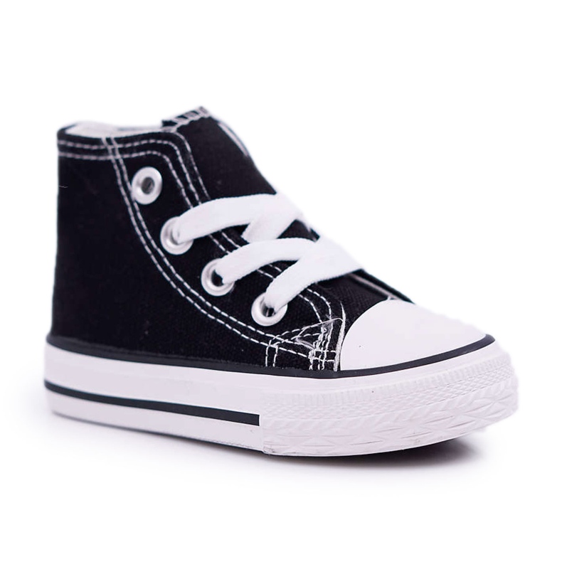 FRROCK Svarta Filemon Classic -sneakers för barn