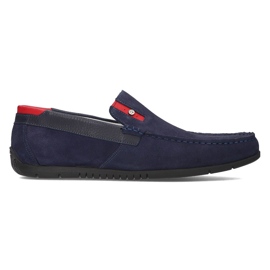 Mocka loafers Filippo 5274-5 marinblå