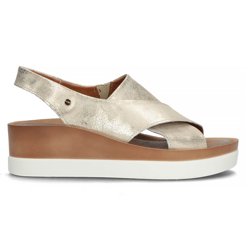 Lädersandaler Filippo 40256 guld gyllene