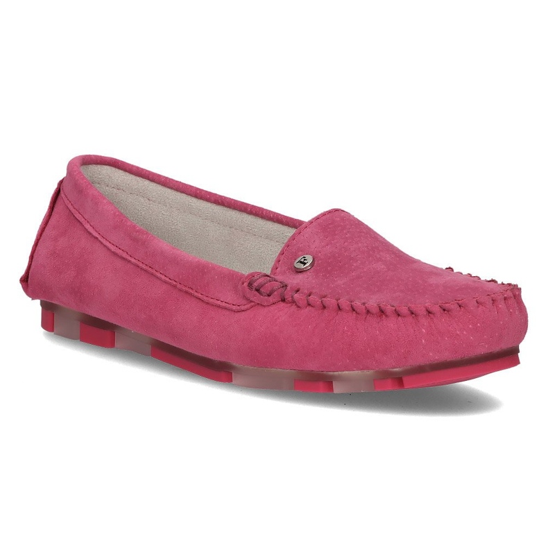 Läder loafers Filippo DP2037 / 21 Fh rosa