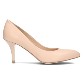 Läderpumps Filippo 2108 beige