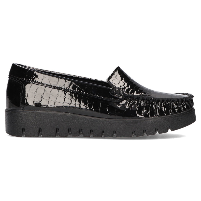 Läderskor Filippo DP3024 / 21 Bk Cr svarta