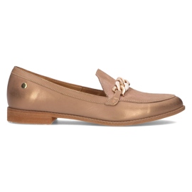 Läder Loafers Filippo 4099B Beige