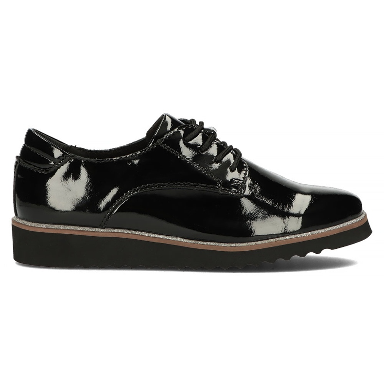 Läderskor Filippo DP1514 / 22 Bk svarta