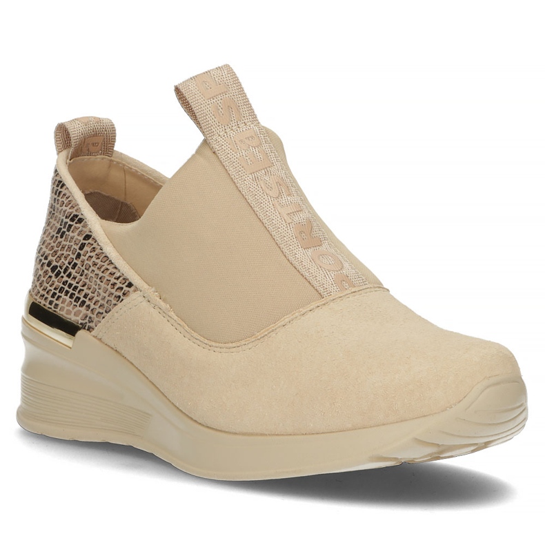 Läder Sneakers Filippo DP1689 / 22 Be beige
