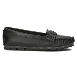 Läder loafers Filippo DP3629 / 22 Bk svart