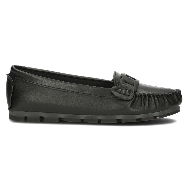 Läder loafers Filippo DP3629 / 22 Bk svart