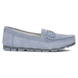 Läder loafers Filippo DP3630 / 22 Bl blå