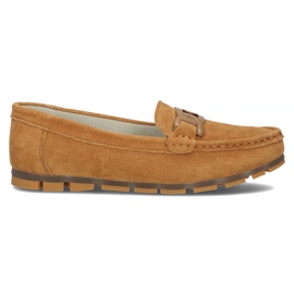 Läder loafers Filippo DP3630 / 22 Br brun