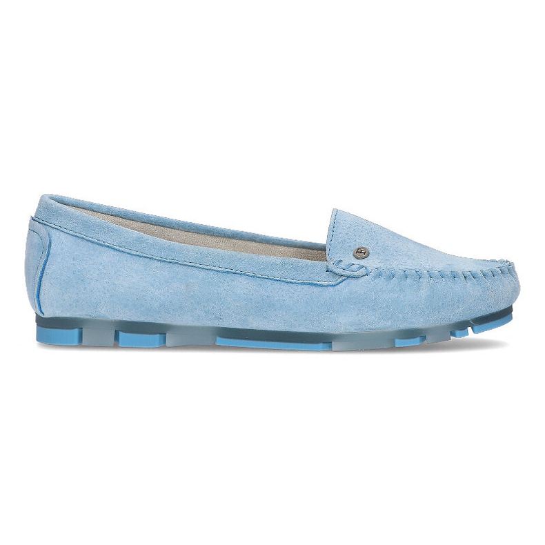 Läder loafers Filippo DP2037 / 22 Bl blå