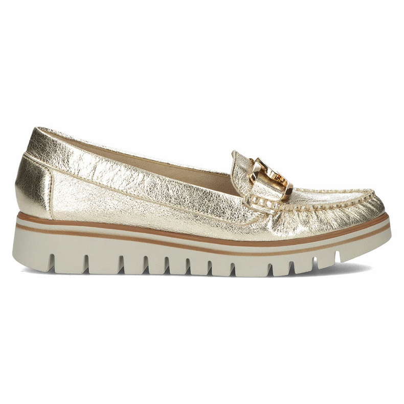 Läder loafers Filippo 10134 guld gyllene