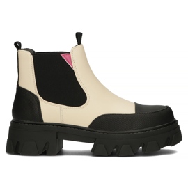 Filippo BJ11-5KB beige stövlar svart