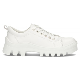 Lädersneakers FILIPPO DP3522 / 22 Wh vita