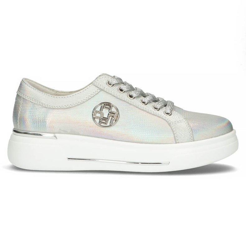 Läderskor FILIPPO DP3506 / 22 Si silver silver-