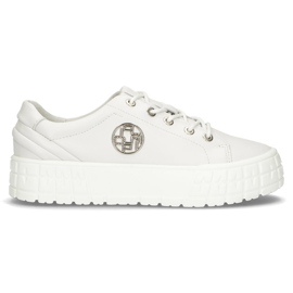 Lädersneakers FILIPPO DP3528 / 22 Wh vita