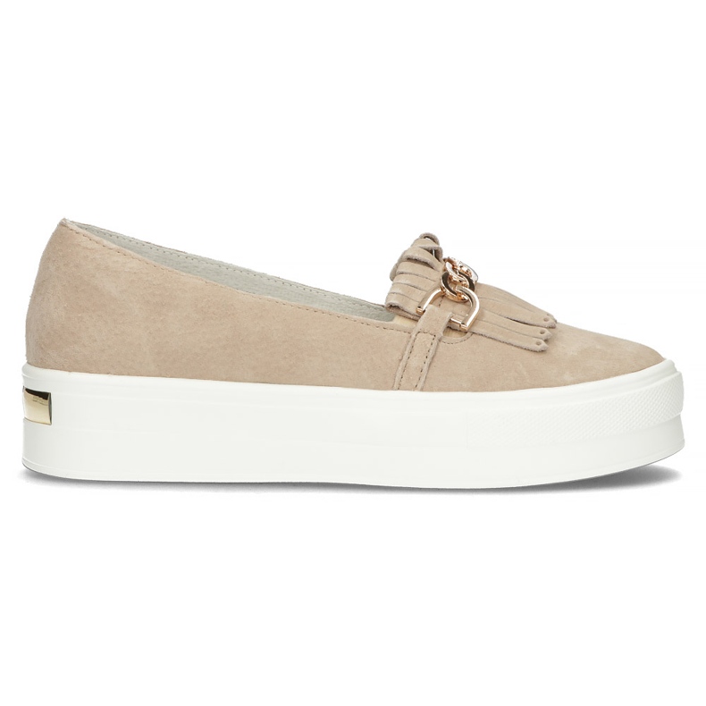 Läderskor Filippo DP3532 / 22 Be beige
