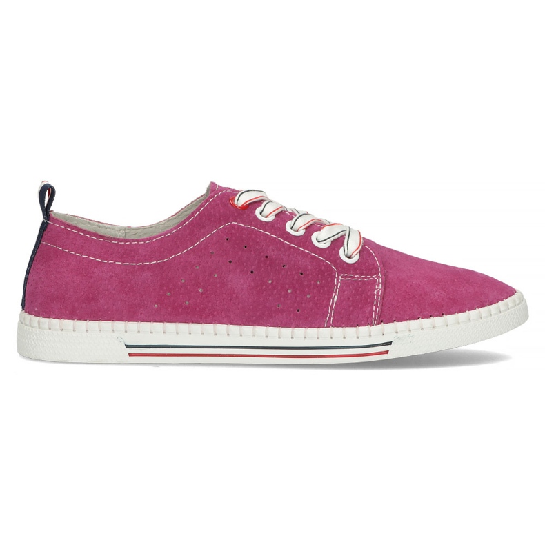 Läderskor Filippo DP3507 / 22 Fh fuchsia rosa