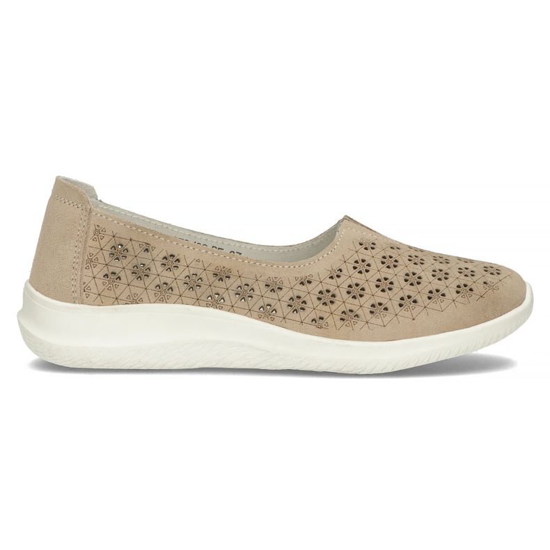 Läderskor Filippo DP3673 / 22 Be beige