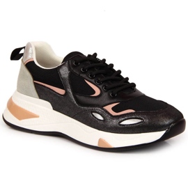 Vinceza W JAN91A sport sneakers svarta