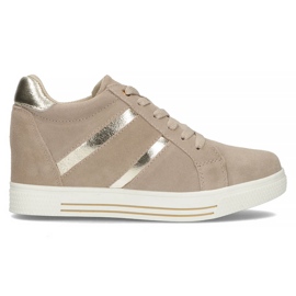 Läder Sneakers Filippo DP3549 / 22 Be beige