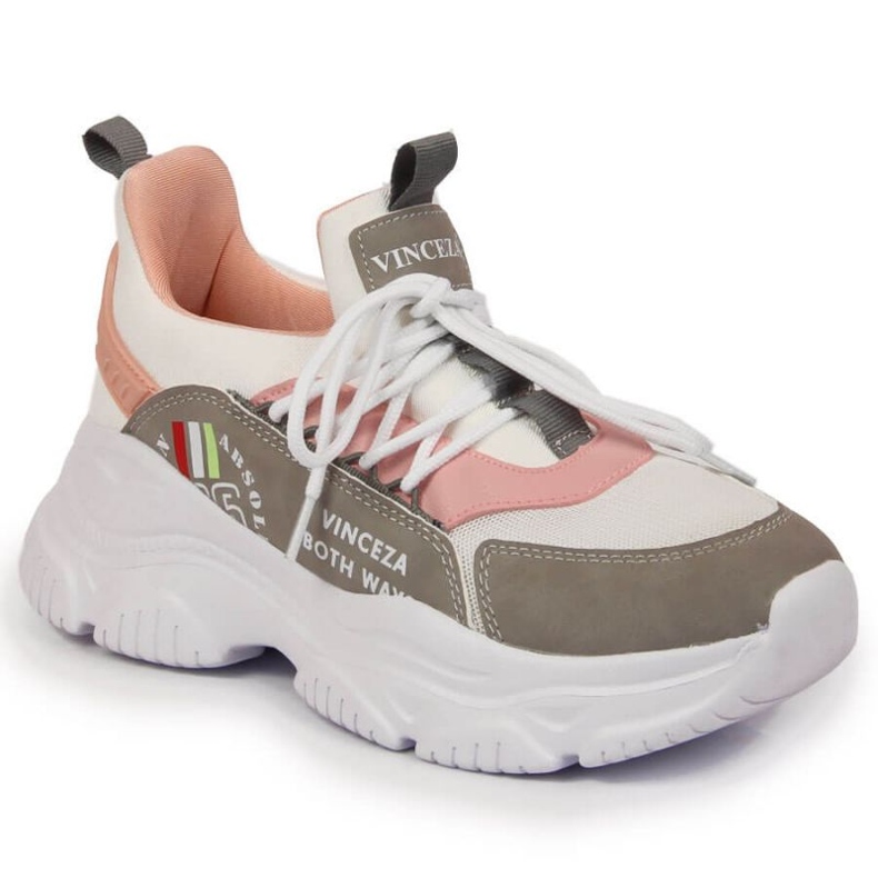 Vinceza W JAN120B vita sneakers