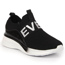 Skor strumpor slip on Vinceza W JAN122A svart