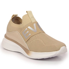 Slip on strumpor Vinceza W JAN122B beige