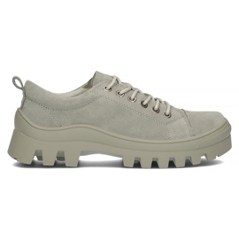 Läder FILIPPO DP3522 / 22 Gr grå sneakers