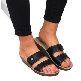 Kardborreband Inblu W ARC10B svart