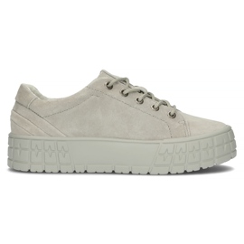 Lädersneakers FILIPPO DP3527 / 22 Gr grå