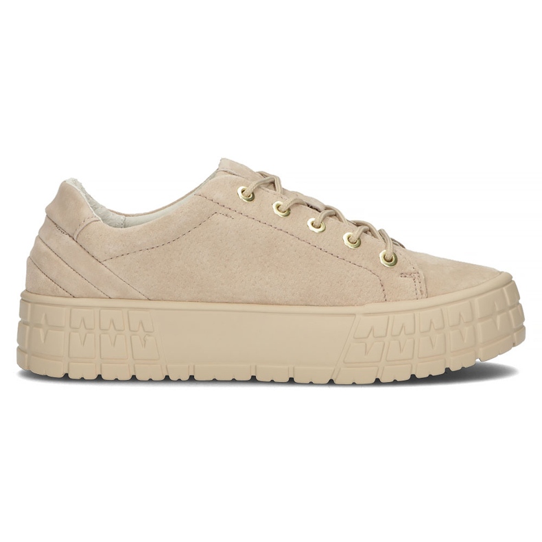 Lädersneakers FILIPPO DP3527 / 22 Beige