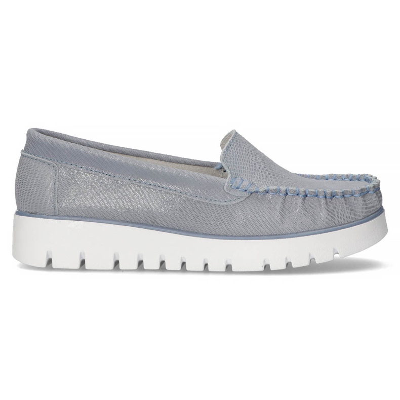 Läder loafers Filippo DP3534 / 22 Bl blå