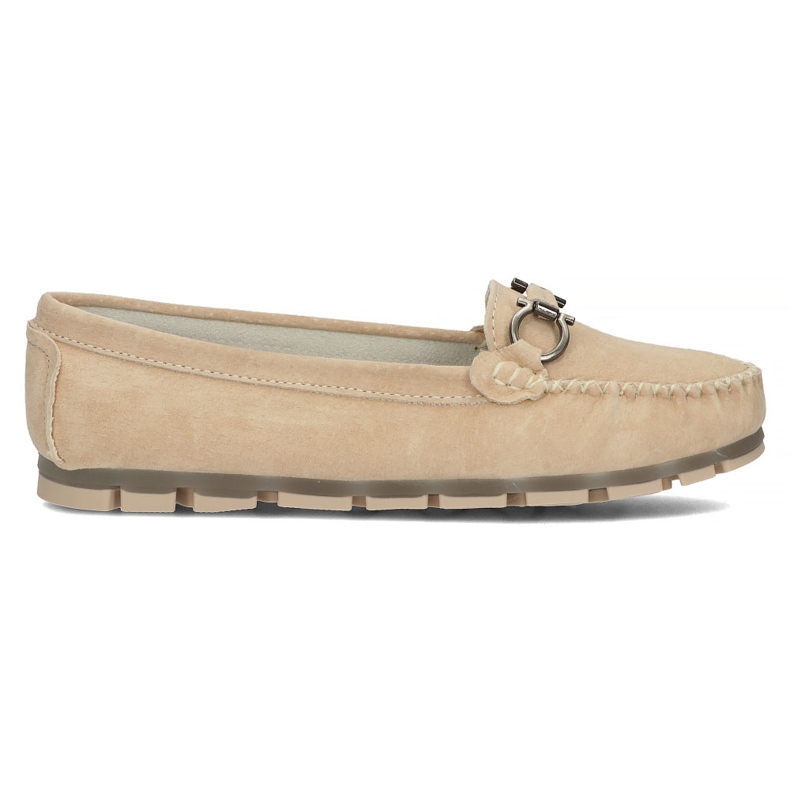 Läder loafers Filippo DP3613 / 22 Be beige