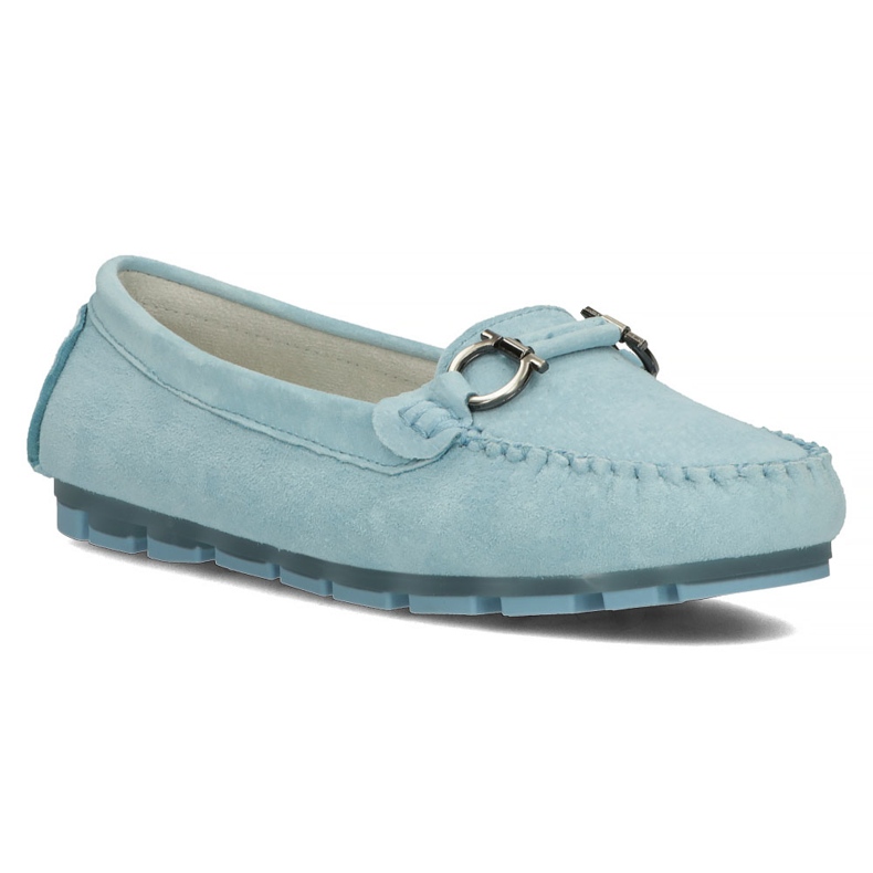 Läder loafers Filippo DP3613 / 22 Bl blå